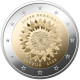 Latvijas 2 Eiro piemiņas monēta - Saulespuķe Ukrainai (2023)