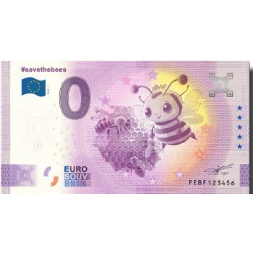 EIRO Suvenīrbanknote - 0 Nulle Eiro 