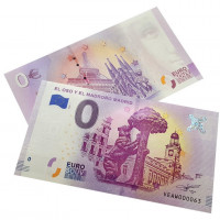 EIRO Suvenīrbanknote - 0 Nulle Eiro EIRO Suvenīrbanknote - 0 Nulle Eiro
