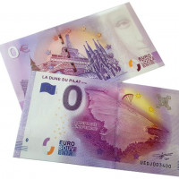 EIRO Suvenīrbanknote - 0 Nulle Eiro EIRO Suvenīrbanknote - 0 Nulle Eiro