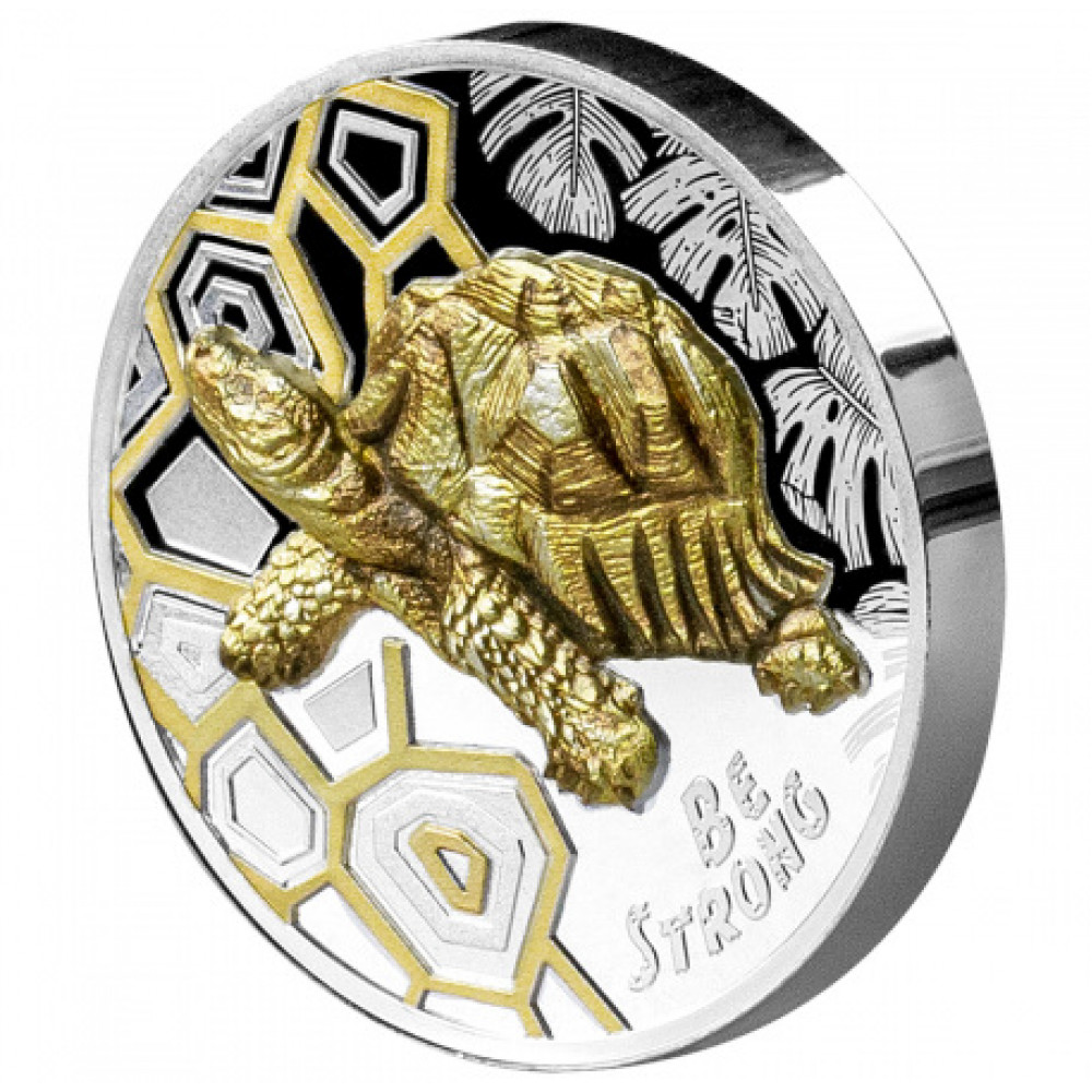 Sudraba Monēta - Esi spēcīgs! 1 oz, 999 Sudraba Monēta - Esi spēcīgs! 1 oz, 999