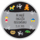 Sudraba Medaļa Bērniņam ar individuālu gravējumu 23.30 g, 925 Sudraba Medaļa Bērniņam ar individuālu gravējumu 23.30 g, 925