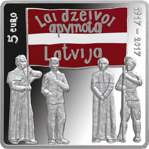 Latvijas Bankas monēta - Latgales kongress* 26,00 g, 925