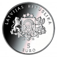 Latvijas Bankas monēta - Mana Latvija 31.47 g, 925 Latvijas Bankas monēta - Mana Latvija 31.47 g, 925