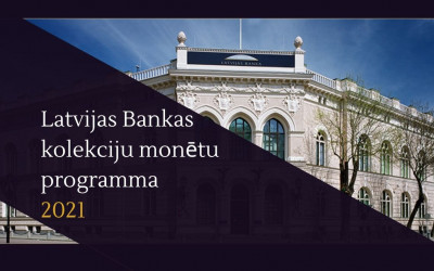 Šogad mūs priecēs piecas jaunas Latvijas Bankas kolekcijas monētas