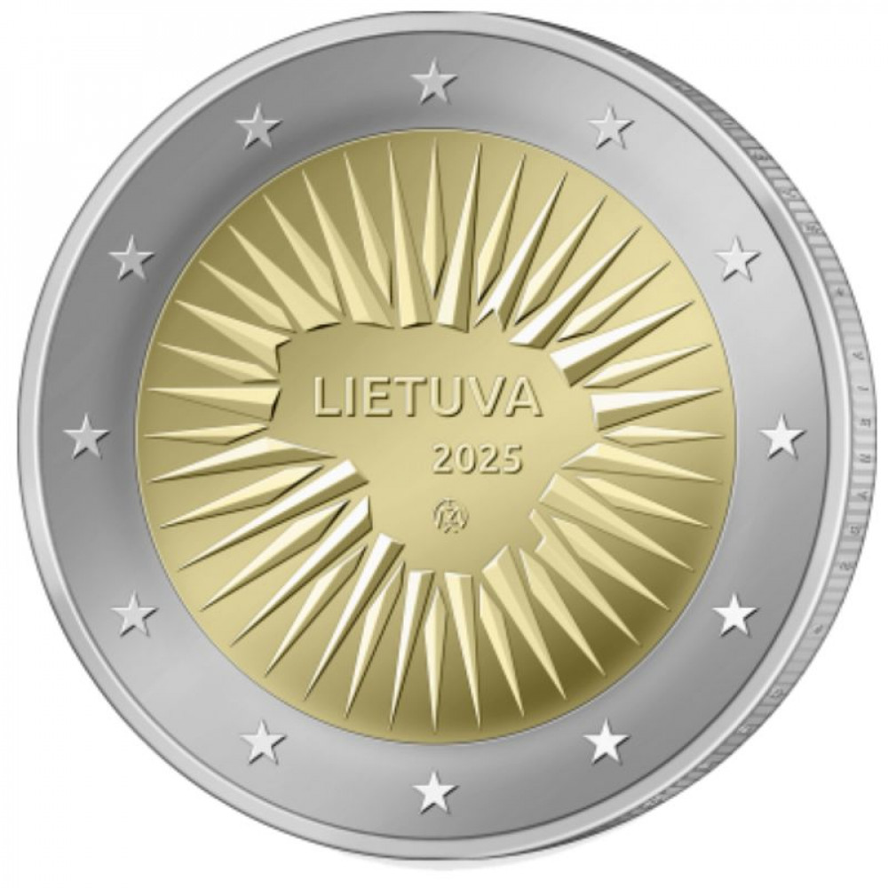 Lietuvas 2 eiro monēta - Veltīta aizsardzībai (2025) Lietuvas 2 eiro monēta - Veltīta aizsardzībai (2025)