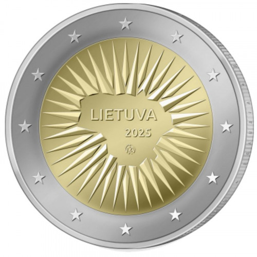 Lietuvas 2 eiro monēta - Veltīta aizsardzībai (2025)