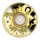 Sudraba veiksmes monēta - Četrlapu Āboliņš 14,14 g, 999