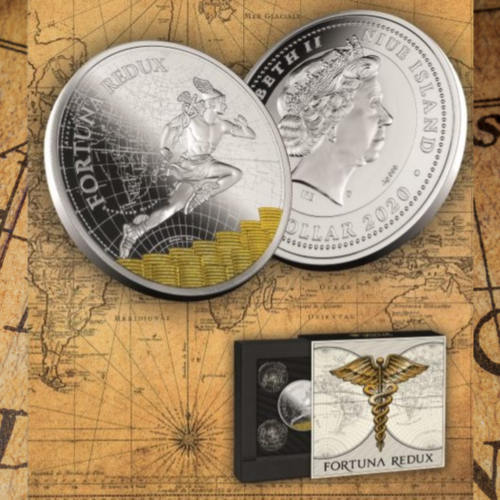 Sudraba Monēta - Fortūna Redux 31,10 g, 999 Sudraba Monēta - Fortūna Redux 31,10 g, 999