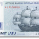 Latvijas 50 Latu Banknote