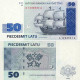 Latvijas 50 Latu Banknote