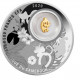 Sudraba veiksmes monēta - Zelta zivtiņa - 14.14g, 999.9 Sudraba veiksmes monēta - Zelta zivtiņa - 14.14g, 999.9