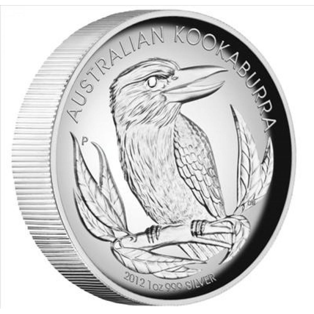 Sudraba Dāvanu Monēta - Austrālijas Kukaburra 2012 1 Oz, 999 Sudraba Dāvanu Monēta - Austrālijas Kukaburra 2012 1 Oz, 999