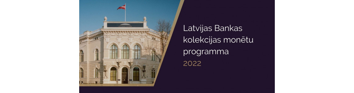 Latvijas Banka ir izziņojusi Latvijai nozīmīgās tēmas, kurām būs veltītas šī gada 5 kolekcijas monētas