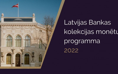 Latvijas Banka ir izziņojusi Latvijai nozīmīgās tēmas, kurām būs veltītas šī gada 5 kolekcijas monētas
