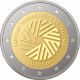 Latvijas 2 Eiro piemiņas monēta - Latvijas Prezidentūra ES Padomē 2015