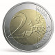 Latvijas 2 Eiro piemiņas monēta - Eiropas Savienības karogam 30 (2015)