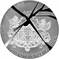 Sudraba Monēta - Svešas Varas - 31,47 g, 925 Sudraba Monēta - Svešas Varas - 31,47 g, 925