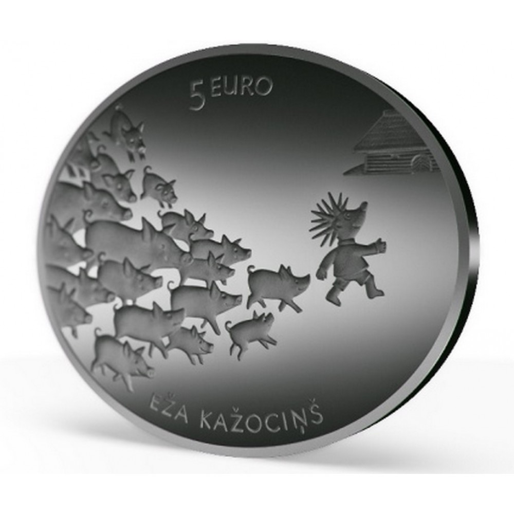 Sudraba Monēta - Pasaku monēta II. Eža kažociņš - 28,28 g, 925 Sudraba Monēta - Pasaku monēta II. Eža kažociņš - 28,28 g, 925