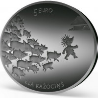 Sudraba Monēta - Pasaku monēta II. Eža kažociņš - 28,28 g, 925 Sudraba Monēta - Pasaku monēta II. Eža kažociņš - 28,28 g, 925