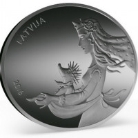 Sudraba Monēta - Pasaku monēta II. Eža kažociņš - 28,28 g, 925 Sudraba Monēta - Pasaku monēta II. Eža kažociņš - 28,28 g, 925