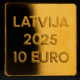 Latvijas Bankas zelta kolekcijas monēta - Mūsu zeme, 1.24g, 999.9 Latvijas Bankas zelta kolekcijas monēta - Mūsu zeme, 1.24g, 999.9