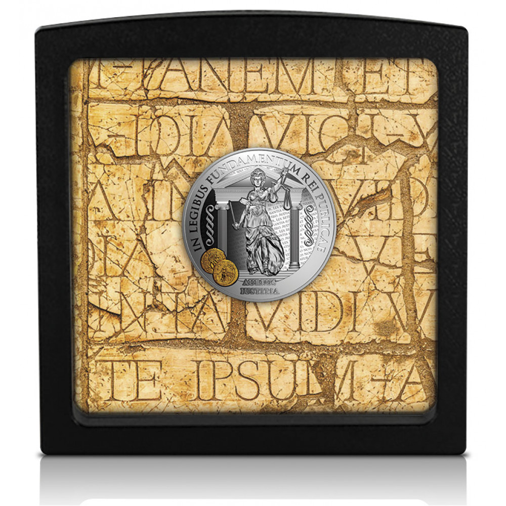 Sudraba Monēta - Aureus Iustitia 17,50 g, 999