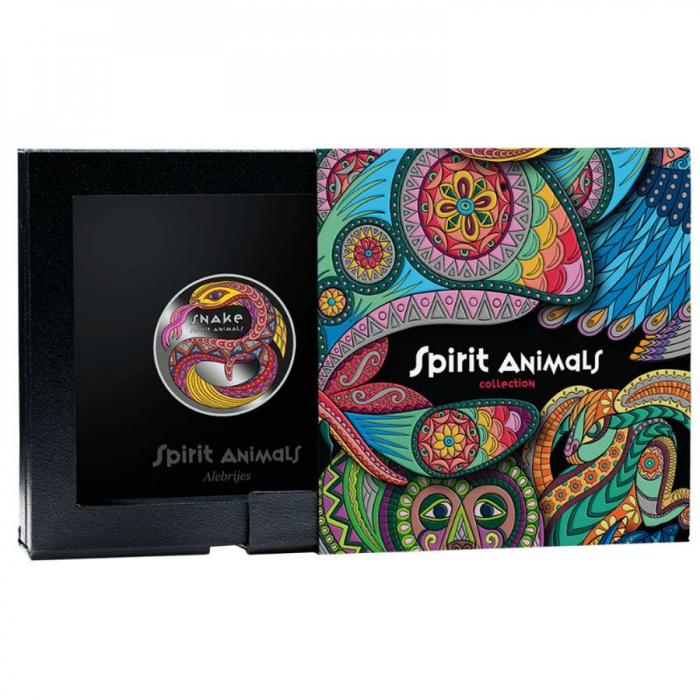 Sudraba monēta - Spirituālie Dzīvnieki - Čūska 17.50 g, 999 Sudraba monēta - Spirituālie Dzīvnieki - Čūska 17.50 g, 999