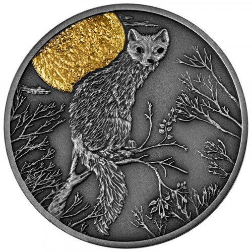 Sudraba monēta - Nakts mednieki - Cauna 17.50 g, 999