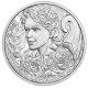Sudraba monēta - Ziedu valoda - Peonija 16,82 g, 925