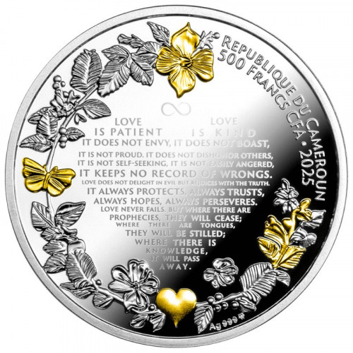 Sudraba monēta - Kāzu Dūjas 17.5 g, 999