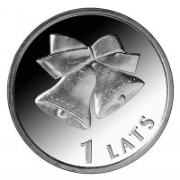 1 Lata Jubilejas Monētas 1 Lata Jubilejas Monētas