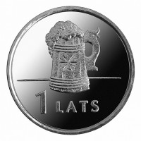 1 Lata Jubilejas Monētas 1 Lata Jubilejas Monētas