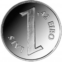 1 Lata Jubilejas Monētas 1 Lata Jubilejas Monētas