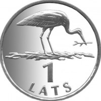 1 Lata Jubilejas Monētas 1 Lata Jubilejas Monētas