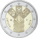 Lietuvas 2 Eiro piemiņas monēta - Baltijas valstu 100. gadadiena (2018)