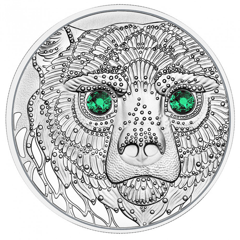 Sudraba monēta - Dziedinošais Lāča spēks 22,42 g, 925