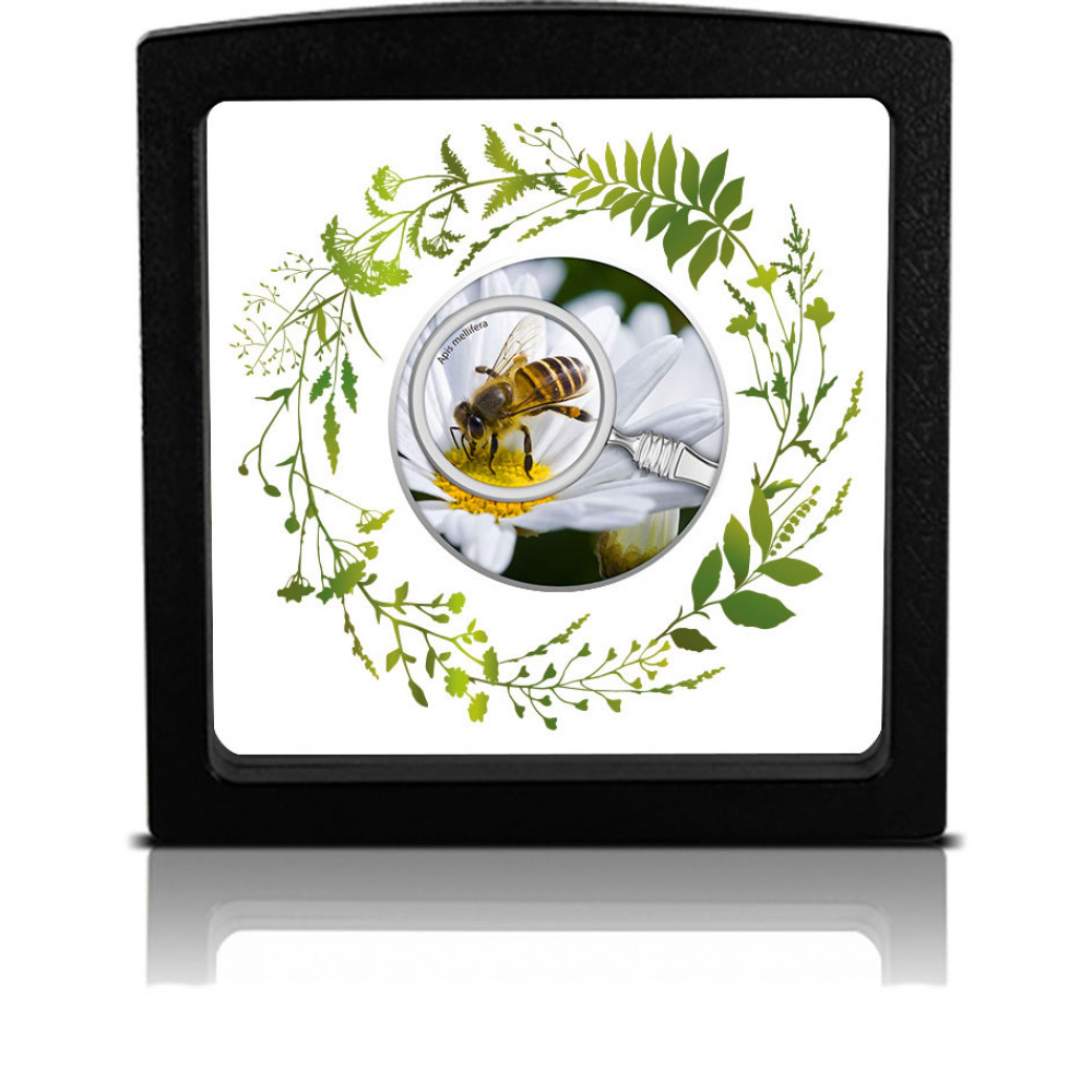 Sudraba Monēta - Slepenais dārzs - Medus bite 17,50 g, 999 Sudraba Monēta - Slepenais dārzs - Medus bite 17,50 g, 999
