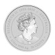 Sudraba monēta rāmī — Austrālijas Lunārs 2024 — Pūķa gads 1/2 oz, 999.9